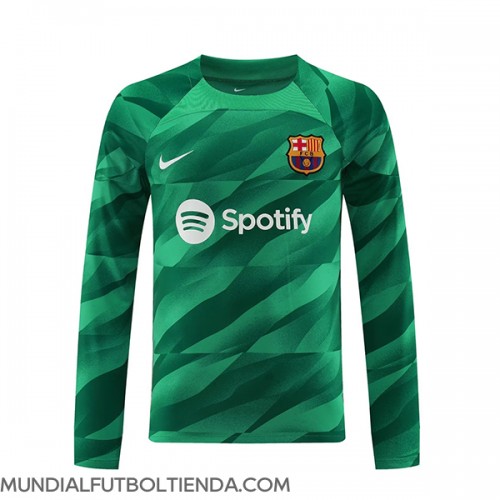 Camiseta Barcelona Portero Primera Equipación Replica 2023-24 mangas largas